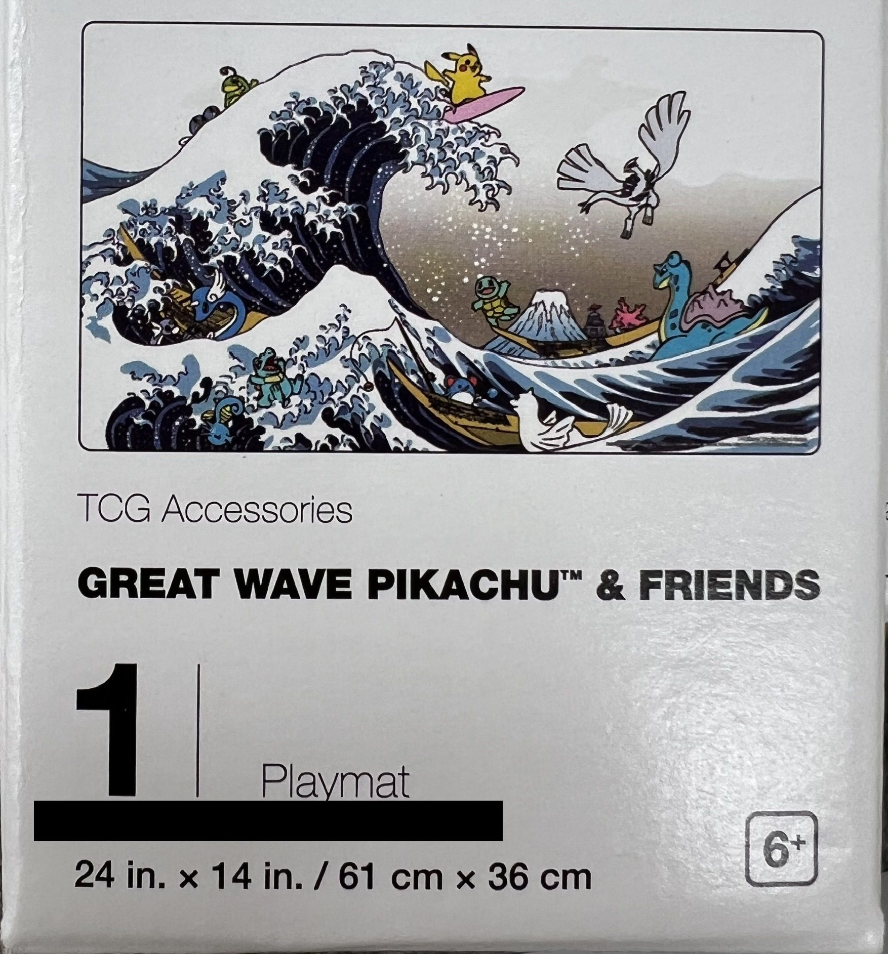 GREAT WAVE PIKACHU ＆　FRIENDS プレイマット