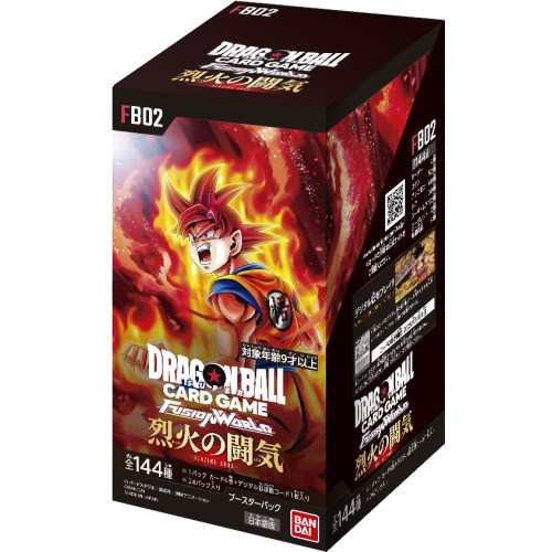 烈火の闘気 BOX ドラゴンボールフュージョンワールド 商品説明を必ずご 