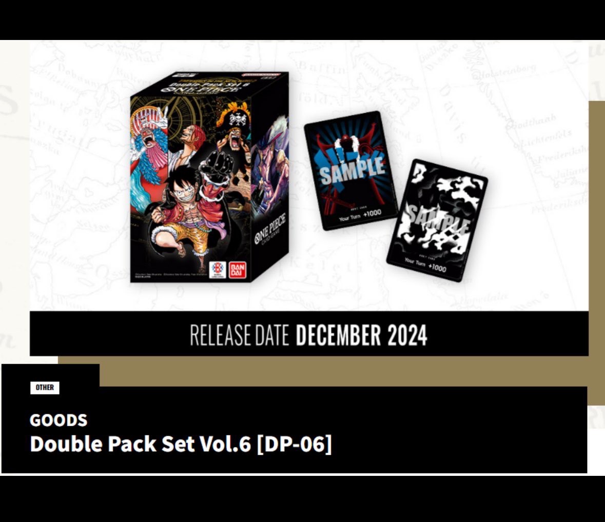 Double Pack Set 6 （2パック＋ドンカード付き） 英語版 新たなる皇帝 